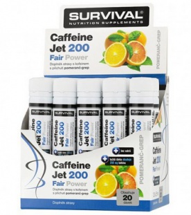 Survival Caffeine Jet 200 Fair Power® 20 x 25 ml EXPIROVANÉ DMT