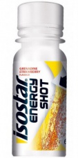 Isostar Energy Shot 60 ml - jahoda/granátové jablko VÝPREDAJ