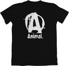 Universal Animal Pánske tričko čierne