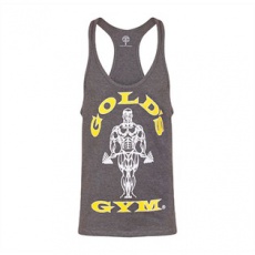 Gold's Gym pánske tielko GGVST003 šedé