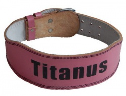 Titánus dámsky fitness opasok kožený