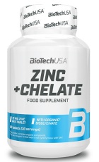 BiotechUSA Zinc+Chelate 60 tabliet
