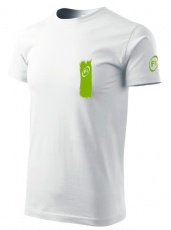 Fitness007 Pánske tričko biele #musíšfurt