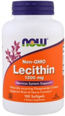 Now Foods Lecitin 1200 mg 100 kapsúl