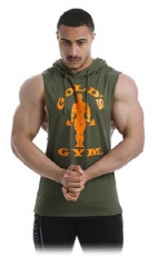 Gold's Gym Pánska vesta GGSWT143 khaki