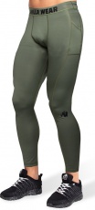 Gorilla Wear Pánske legíny Smart Tights Army Green