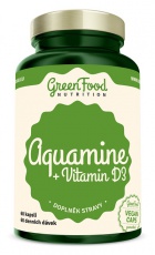 GreenFood Aquamin + Vitamin D3 60 kapsúl PREŠLA DMT 4.9.2022