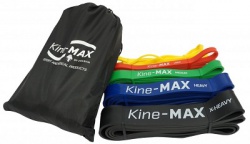 Kine-MAX Posilňovacie guma Super Loop Resistance band Kit set (5 ks - extra lehká až extra těžká)