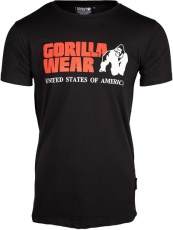 Gorilla Wear Pánske tričko s krátkym rukávom Classic T-shirt Black