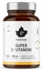 Puhdistamo Super Vitamin D 4000iu