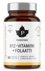 Puhdistamo Vitamin B12 Folate 60 kapsúl
