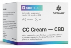 CannaCare Nočná konopná masť CC Cream s CBD 60ml