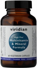 Viridian High Five Multivitamin & Mineral Formula kapsúl