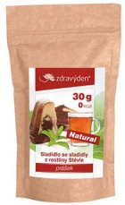 Zdravý den Sladidlo prášok - Stévia 30g
