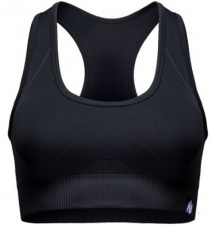 Gorilla Wear Yava Seamless sportovní podprsenka čierna