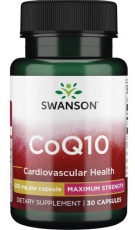 Swanson CoQ10 (Koenzym Q10) 200mg 30 kapsúl