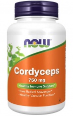 Now Foods Cordyceps 750 mg 90 kapsúl VÝPREDAJ