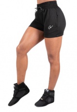 Gorilla Wear Dámske šortky Pixley Sweatshorts Black