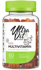 UltraVit Gummies Kids Multivititamin 60 želé cukríkov