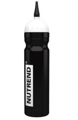 Nutrend Bidon športová fľaša 1000 ml - čierna s hubicí