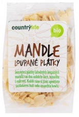 Country Life BIO Mandle lúpané plátky 100 g