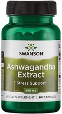 Swanson Ashwagandha Extract 450 mg 60 kapsúl