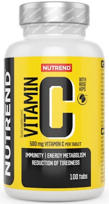 Nutrend Vitamin C so šípkami 100 tabliet