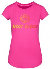 BIDI BADU Dámske tričko Coletta Basic Logo Tee Pink