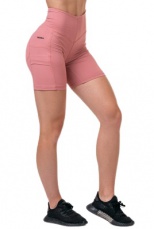 Nebbia Fit & Smart dámske cyklistické šortky 575 old rose