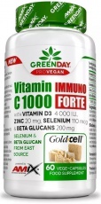 Amix GreenDay ProVEGAN Vitamin C 1000 mg Imuno Forte 60 kapsúl