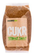 Country life Cukr trstinový tmavý 500 g