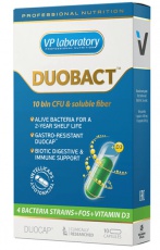 VPlab Duoback biotic digestive immune support 10 kapsúl VÝPREDAJ 11.2021
