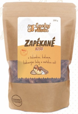Lucky Alvin Zapekané kešu 200 g VÝPREDAJ