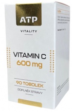 ATP Vitality Vitamin C 600 mg 90 kapsúl