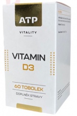 ATP Vitality Vitamin D3 60 kapsúl