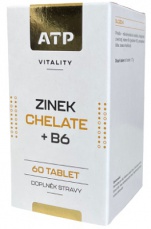 ATP Vitality Zinek Chelate +B6 60 tabliet