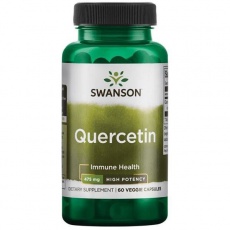 Swanson Quercetin High Potency 475 mg 60 kapsúl