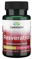 Swanson Resveratrol 250 mg 30 kapsúl