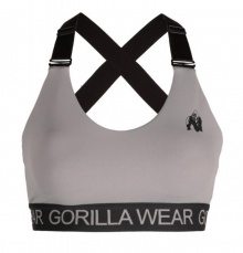 Gorilla Wear Colby športová podprsenka sivá