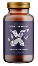 BrainMax Digestive Magic podpora trávení 100 rostlinných kapsúl