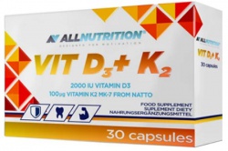 AllNutrition Vitamin D3 + K2 30 kapsúl