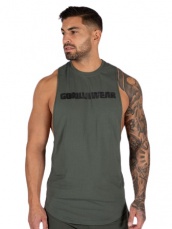Gorilla Wear Pánske Milo tielko army zelené