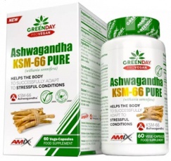 Amix GreenDay ProVEGAN Ashwagandha KMS-66 Pure 60 kapsúl