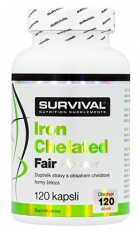 Survival Iron Chelated Fair Power 120 kapsúl