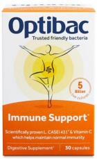 Optibac Immune Support (Probiotiká pre obranný štít) 30 kapsúl