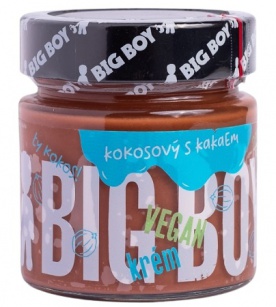 Big Boy VEGAN Kokosový krém s kakaom 220 g VÝPREDAJ