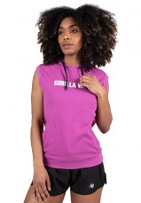 Gorilla Wear Dámska mikina bez rukávov Virginia fuchsia
