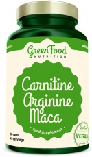 GreenFood Carnitin Arginin Maca 90 kapsúl