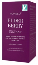 Nordbo Elderberry Instant (Extrakt z bazy čiernej + zinok) 120 ml