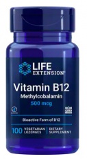 Life Extension Vitamin B12 Methylcobalamin 100 pastilek
